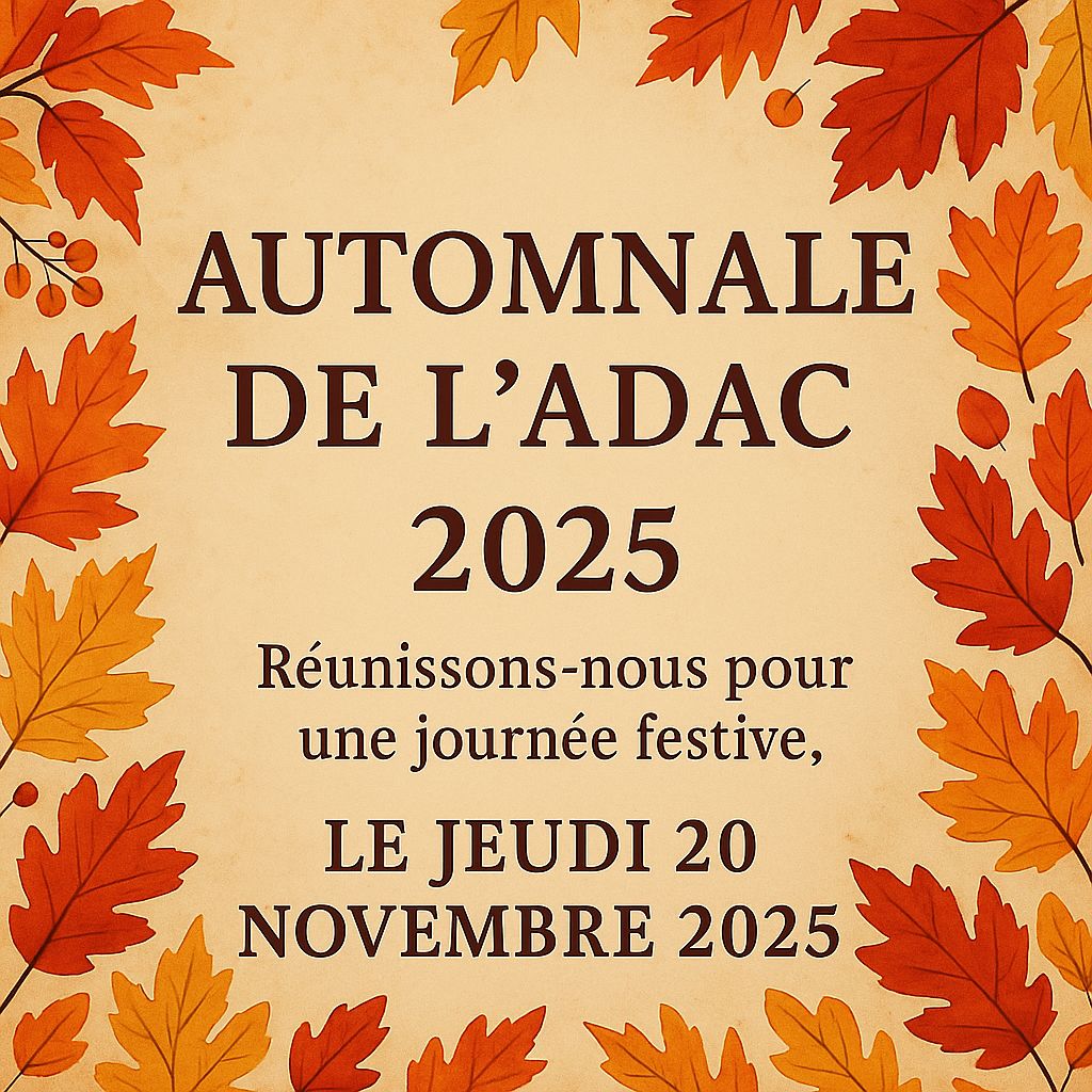 Automnale Adac 2025